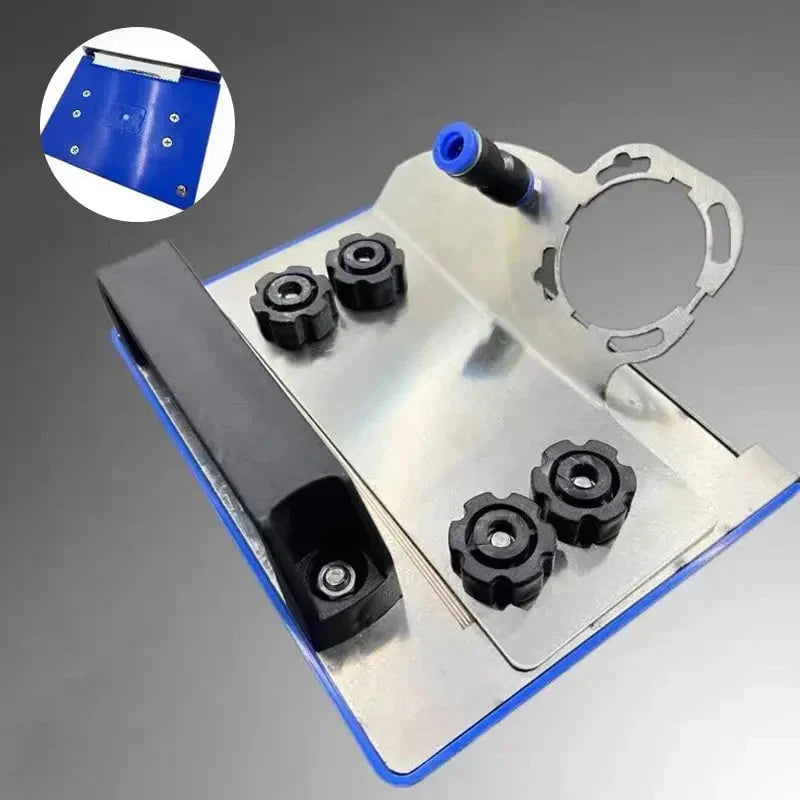 Angle Grinder Holder 45° Bevel Quick-Clamp & Vibration-Free