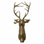 Animal Head Wall Decor Hand-Painted UV-Resistant & Lightweight