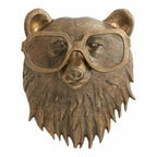 Animal Head Wall Decor Hand-Painted UV-Resistant & Lightweight