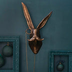Animal Head Wall Decor Hand-Painted UV-Resistant & Lightweight
