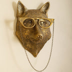 Animal Head Wall Decor Hand-Painted UV-Resistant & Lightweight
