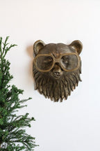Animal Head Wall Decor Hand-Painted UV-Resistant & Lightweight