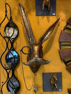 Animal Head Wall Decor Hand-Painted UV-Resistant & Lightweight