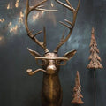 Animal Head Wall Decor Sculpted Whimsical Easy Mount