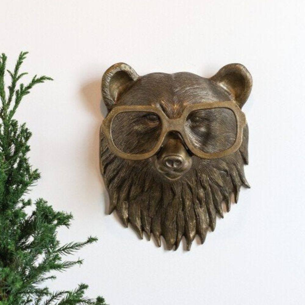 Animal Head Wall Decor Sculpted Whimsical Easy Mount