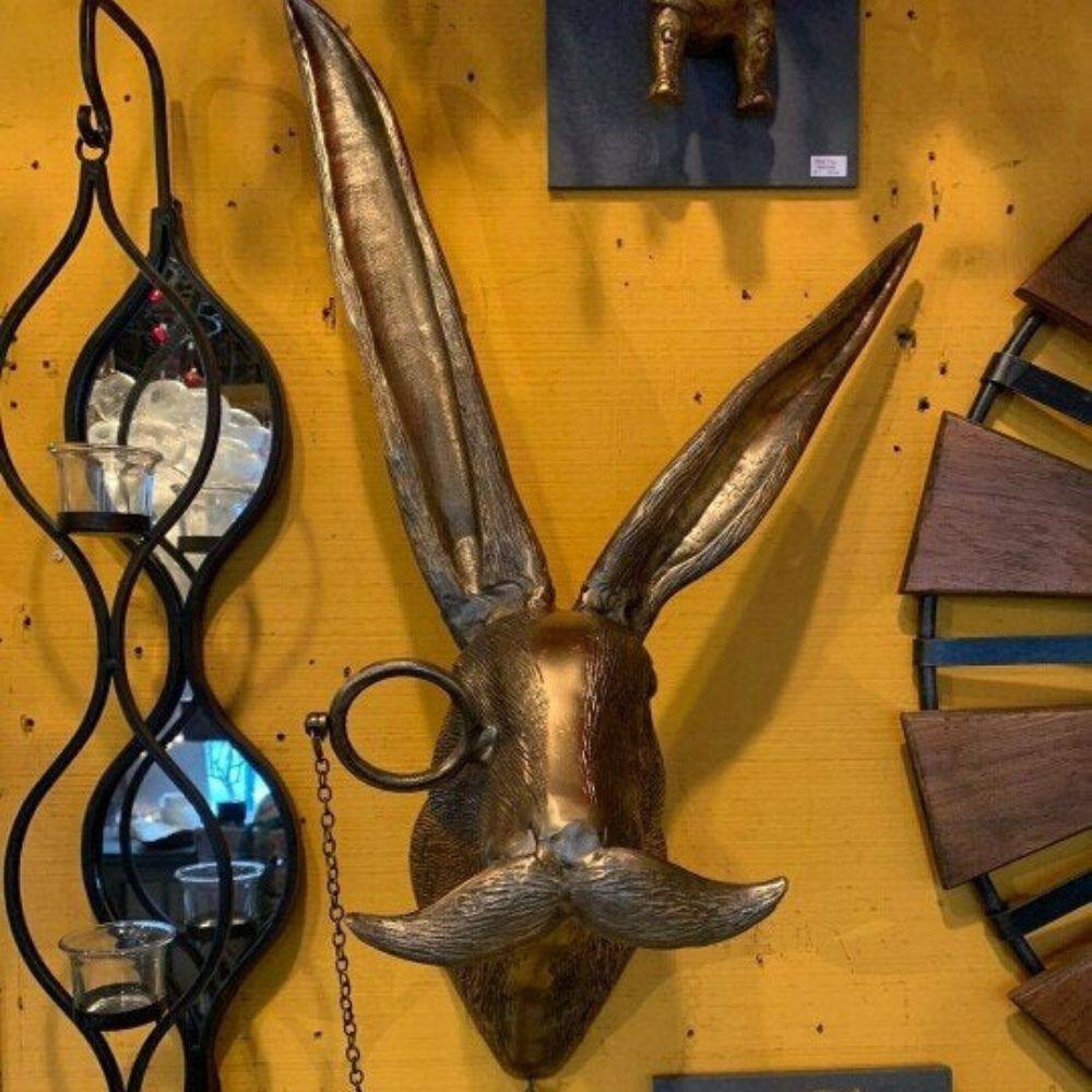 Animal Head Wall Sculpture Sculpted Durable & Easy Mount