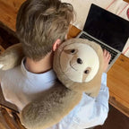 Animal Plush Pillow Wraparound Long Arms Hugging Support