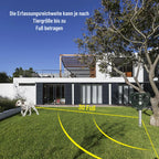 Animal Repeller Solar-Powered Ultrasonic 9m Range