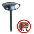Animal Repeller Solar-Powered Ultrasonic Motion-Activated 9m Range
