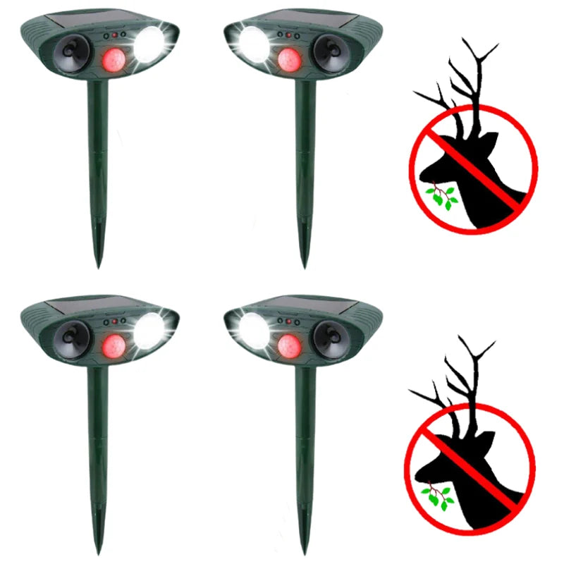 Animal Repeller Solar Powered Ultrasonic Motion Sensor