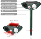Animal Repeller Solar Powered Ultrasonic Motion Sensor