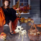 Animal Skeleton Decoration Weatherproof Resin & Carved Bone Detail