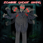 Animated Zombie Figure Lifelike Movement Weather-Resistant