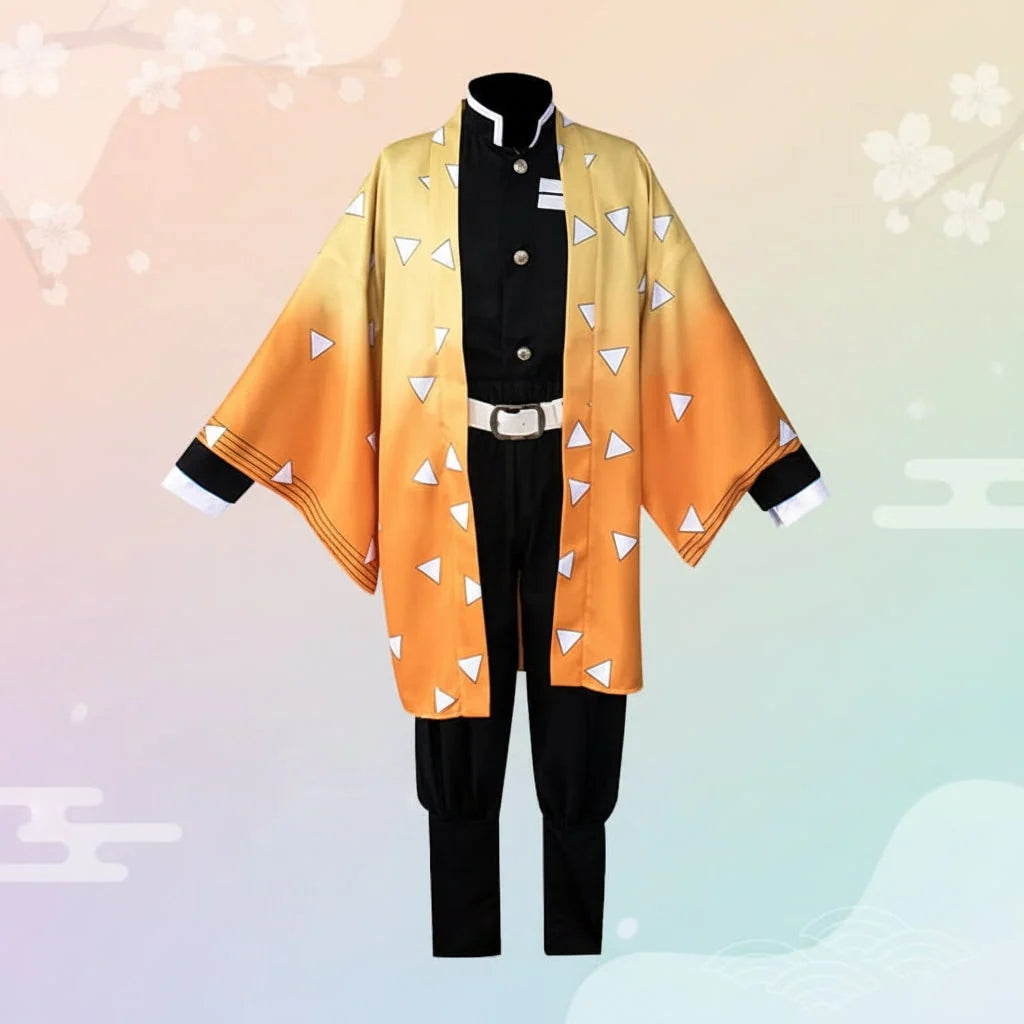 Anime Cosplay Costume Haori Jacket Multi-Piece Polyester Set