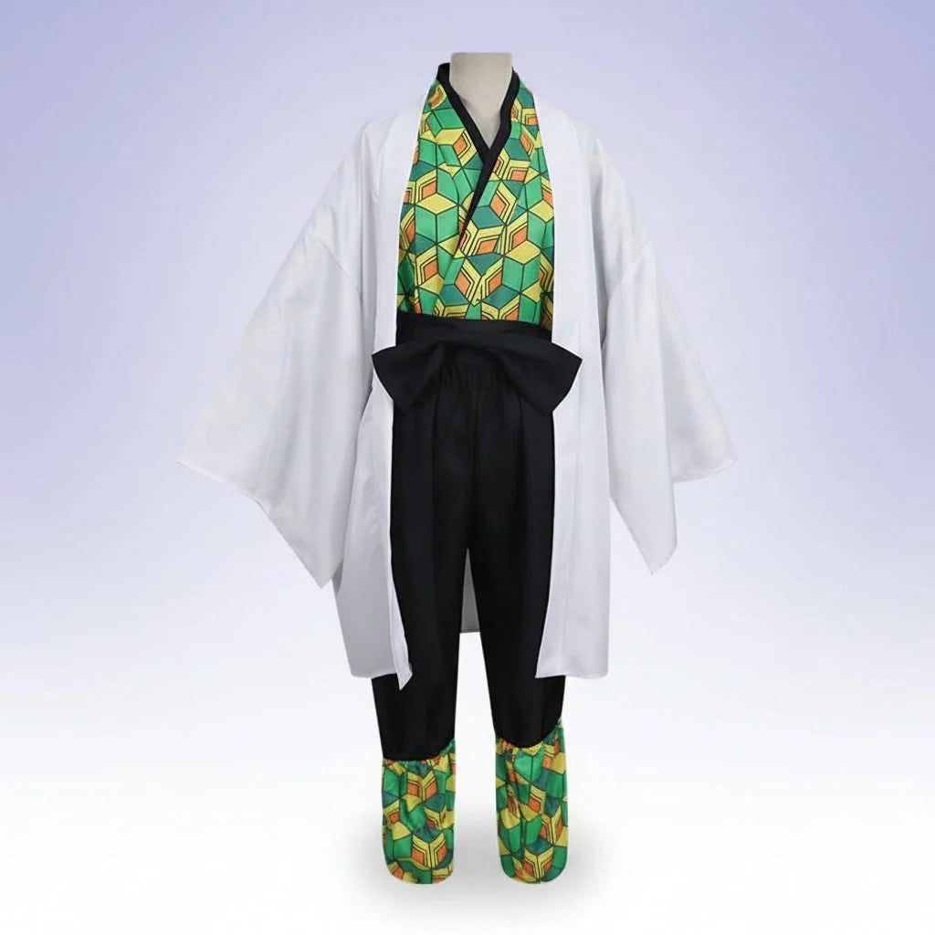 Anime Cosplay Costume Haori Jacket Multi-Piece Polyester Set