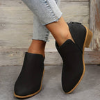 Ankle Boots Leather Stylish & Comfortable