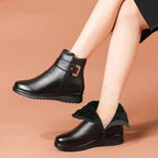 Ankle Boots Orthopedic Arch Support & Natural Fiber Lining