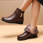 Ankle Boots Orthopedic Arch Support & Natural Fiber Lining