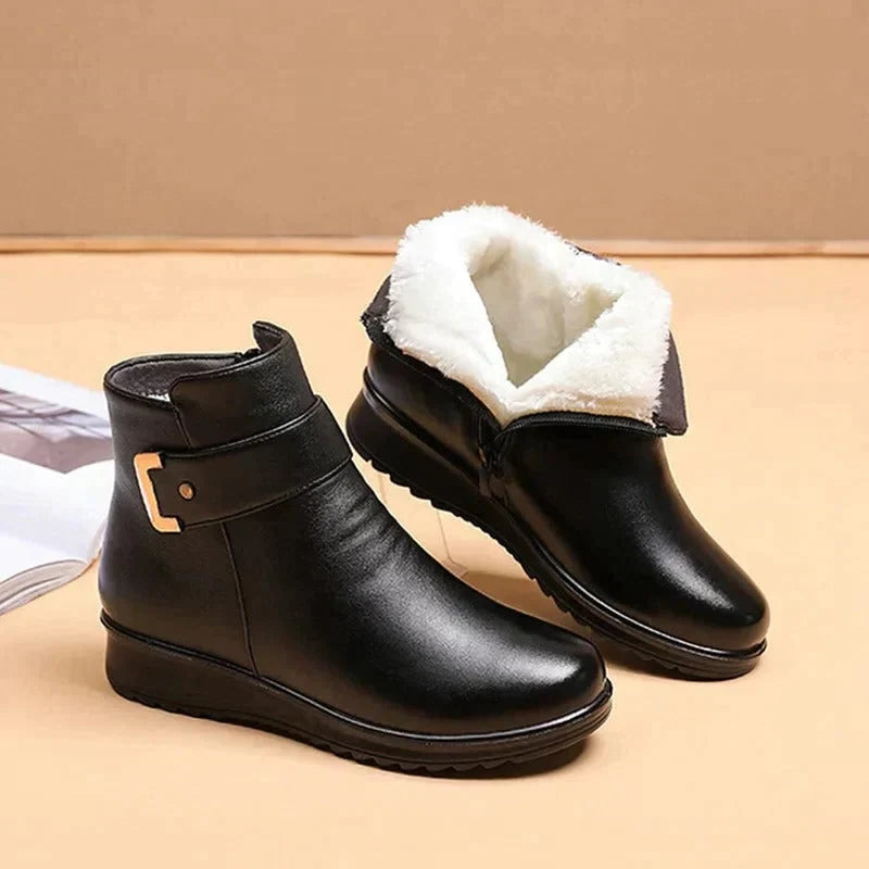 Ankle Boots Orthopedic Arch Support & Natural Fiber Lining
