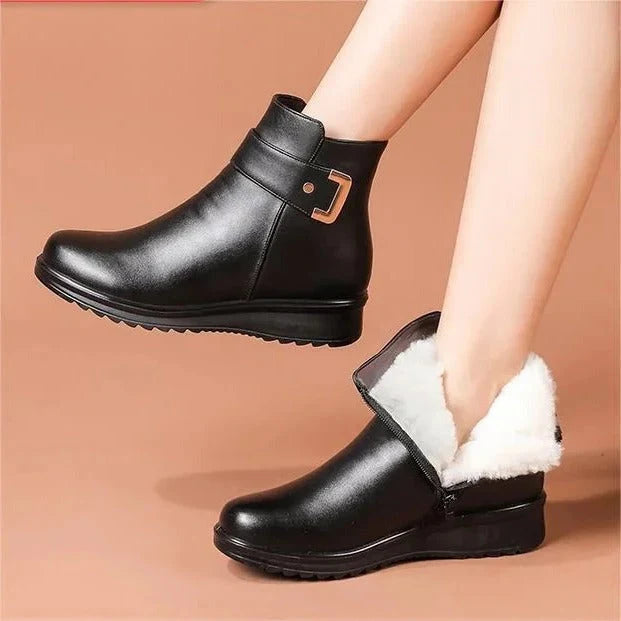 Ankle Boots Orthopedic Arch Support & Natural Fiber Lining