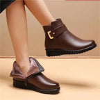 Ankle Boots Orthopedic Arch Support & Natural Fiber Lining
