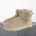 Ankle Boots Sheepskin Lined Suede Mini Platform