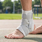Ankle Brace Adjustable Compression Lateral Support Breathable