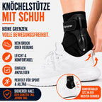 Ankle Brace Adjustable Compression Lateral Support Breathable