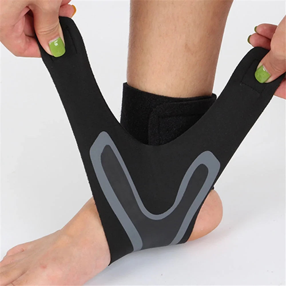 Ankle Brace Adjustable Straps Neoprene One Size Fits Most