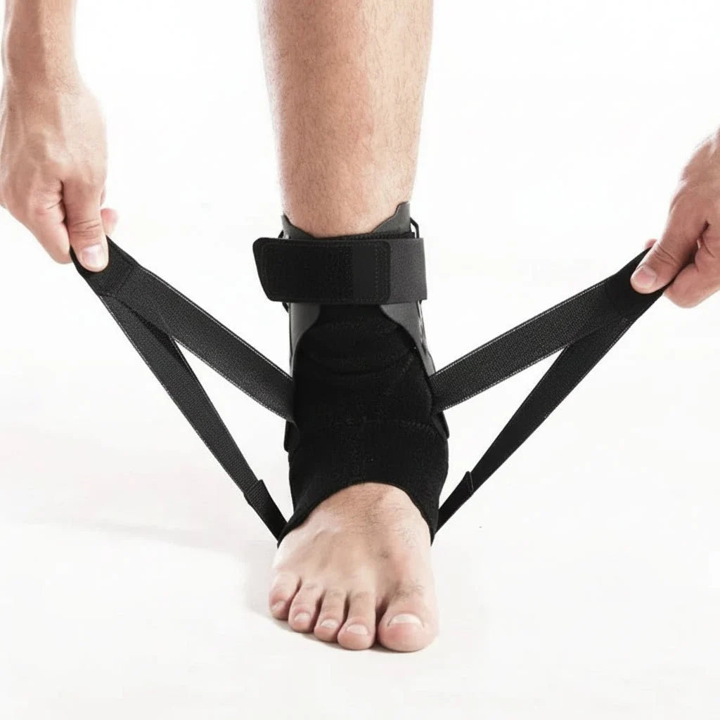 Ankle Brace Double Stabilizers Non-Slip Ergonomic Support