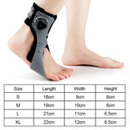 Ankle Brace Foot Drop Support Half-Foot Adjustable Buckle