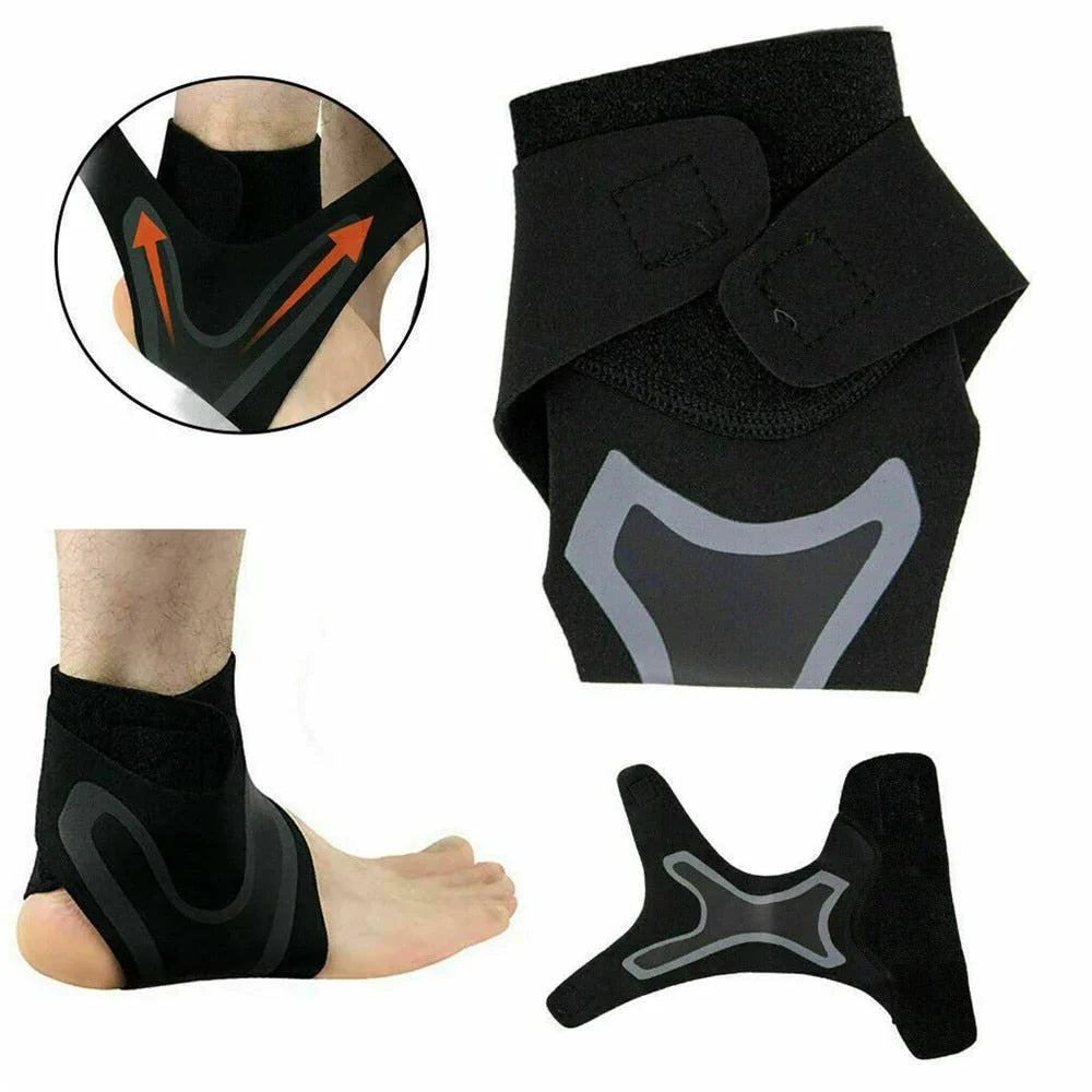 Ankle Compression Sleeve Adjustable Neoprene Stabilizer