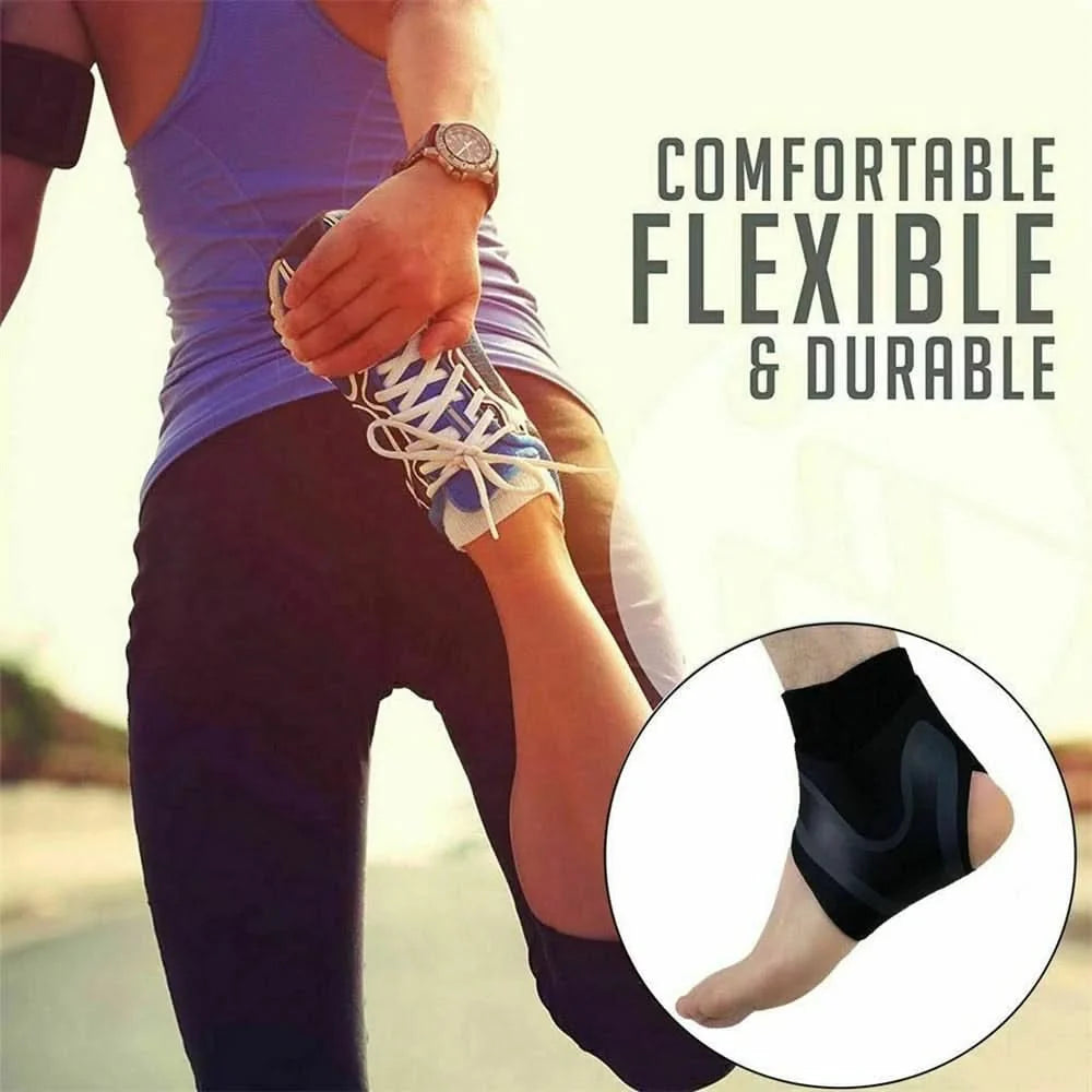Ankle Compression Sleeve Adjustable Neoprene Stabilizer