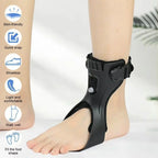 Ankle Support Brace Foot Drop Support Non-Slip Adjustable Straps