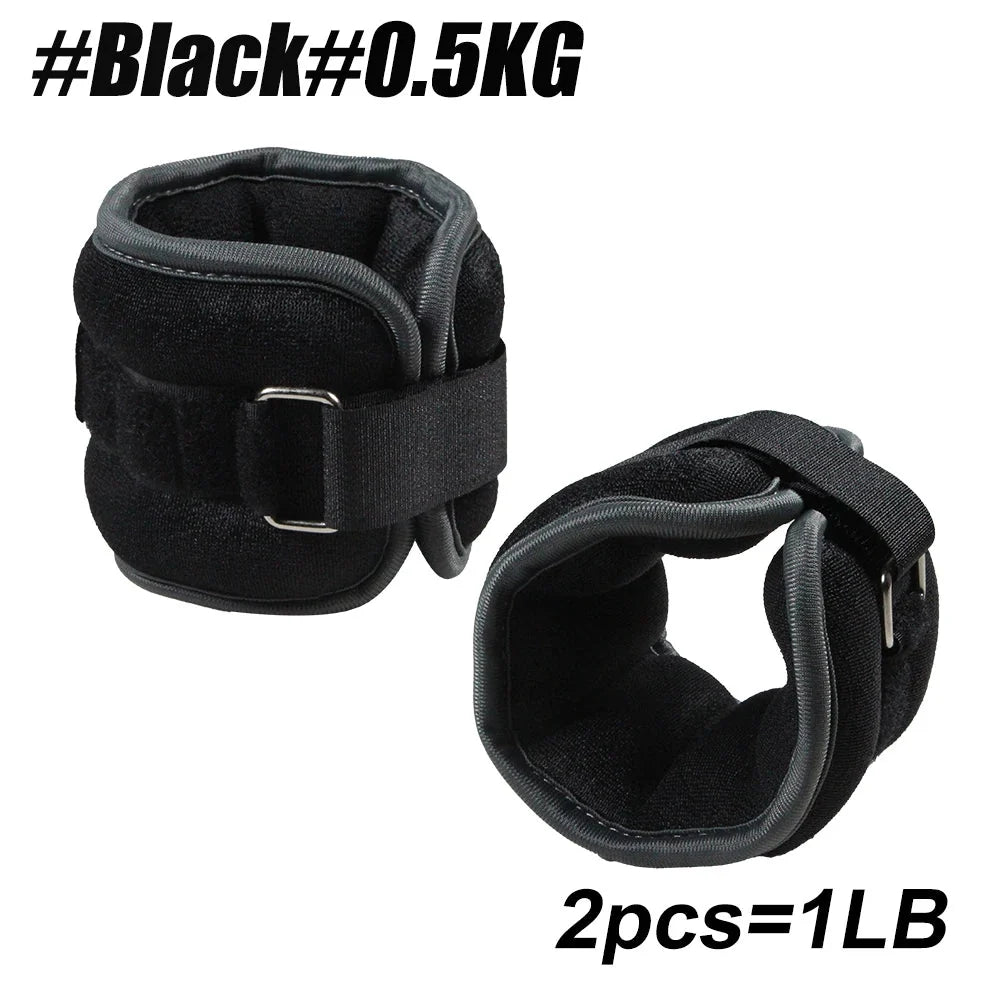 Ankle & Wrist Weights Adjustable Neoprene Double-Strap