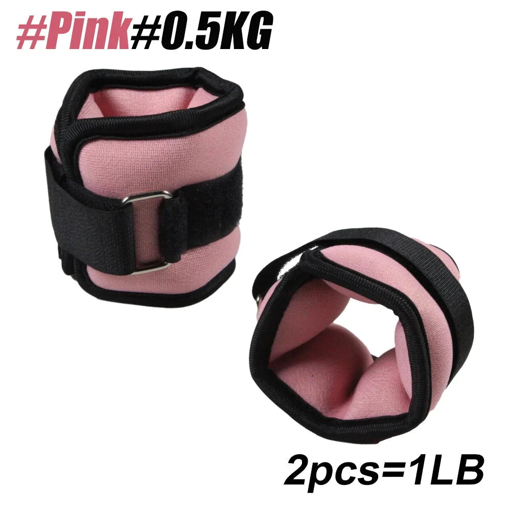 Ankle & Wrist Weights Adjustable Neoprene Double-Strap