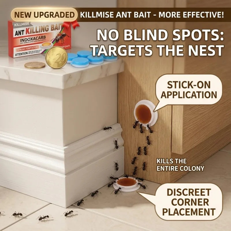 Ant Bait Capsules Ready-To-Use Long-Lasting Indoor & Outdoor