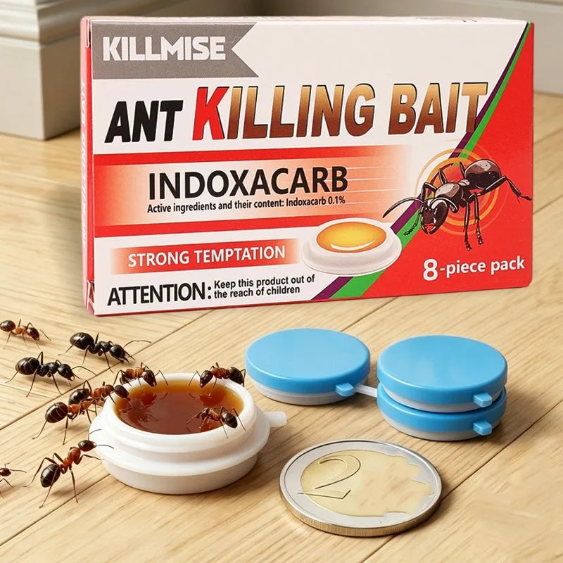 Ant Bait Capsules Ready-To-Use Long-Lasting Indoor & Outdoor
