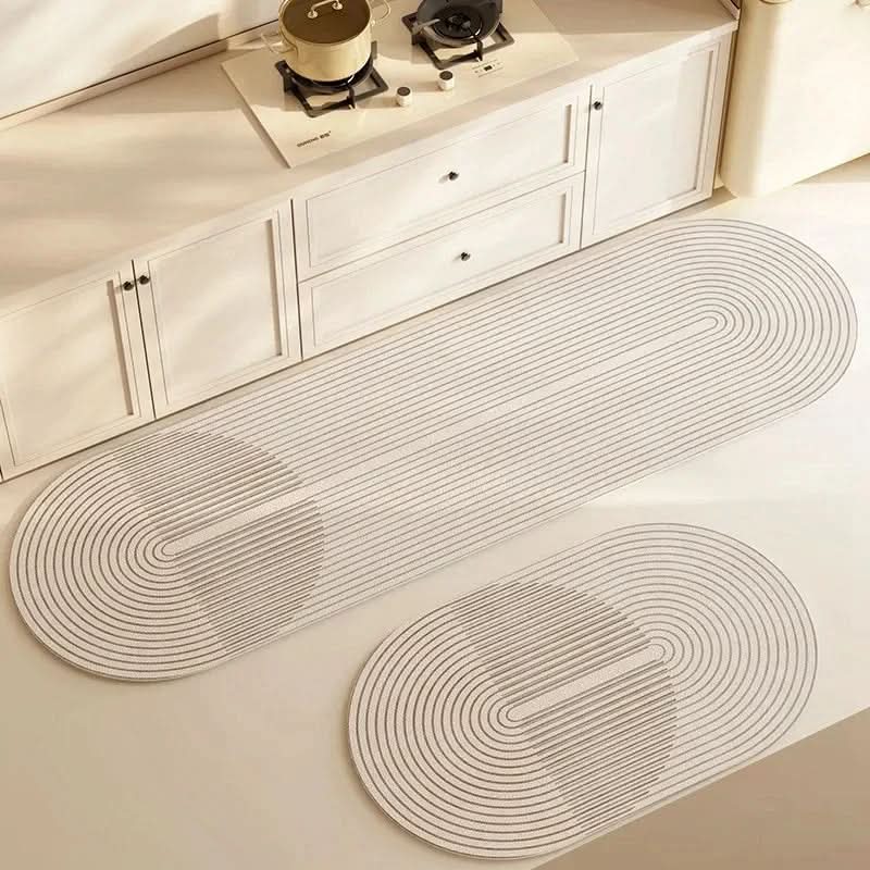 Anti-Fatigue Kitchen Mat Ergonomic PU Foam Non-Slip Backing