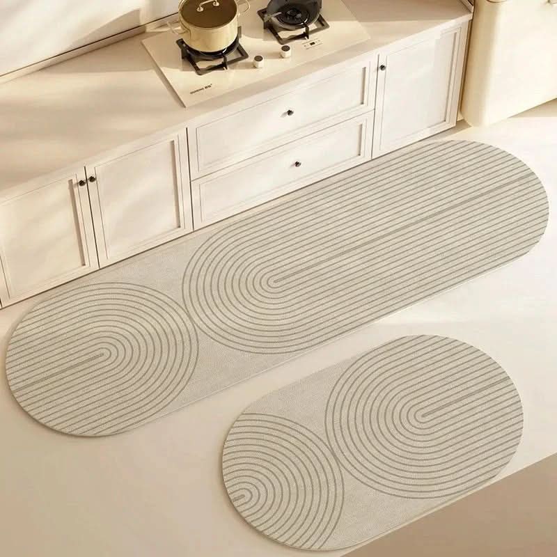 Anti-Fatigue Kitchen Mat Ergonomic PU Foam Non-Slip Backing