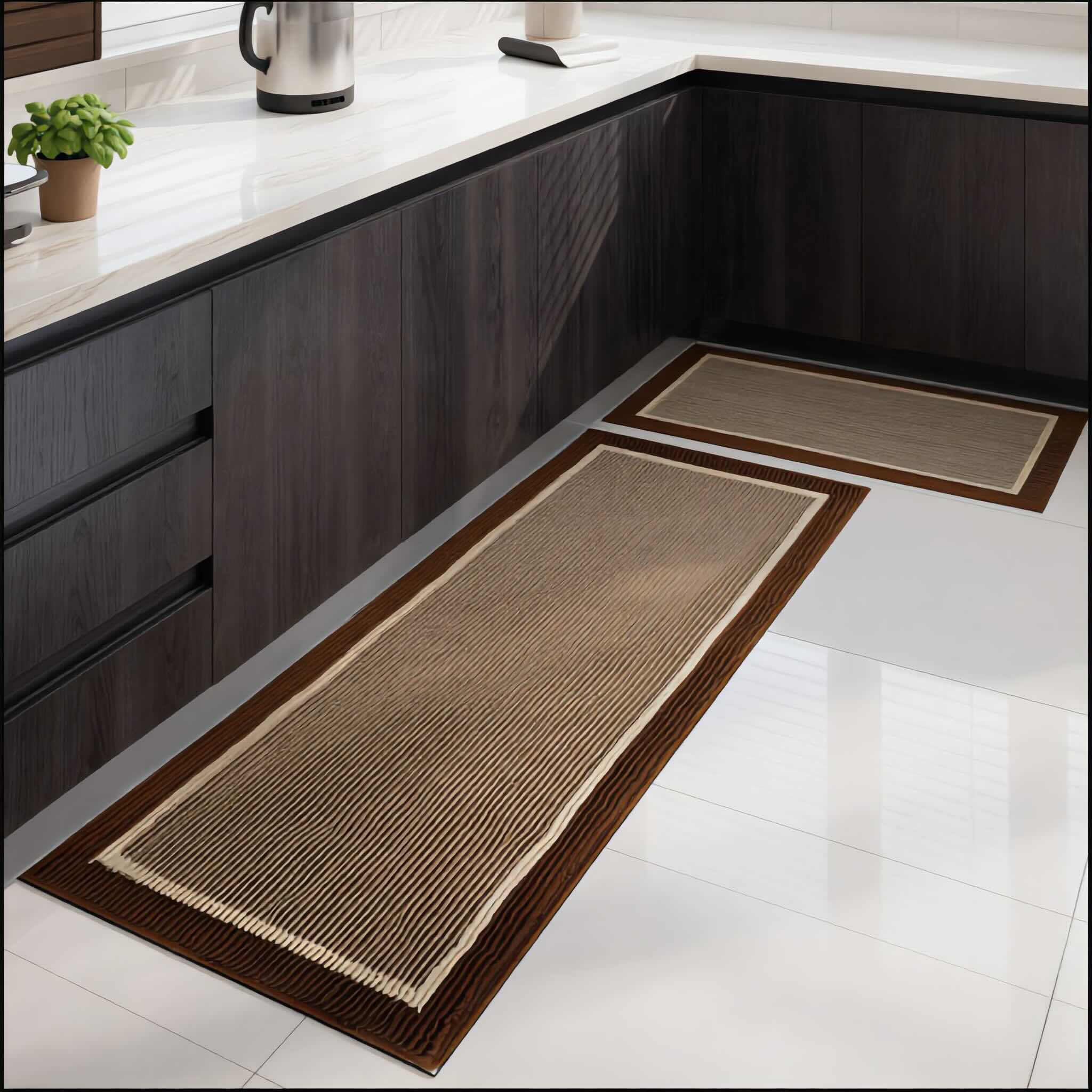 Anti-Fatigue Polypropylene Kitchen Mat (Machine Washable)