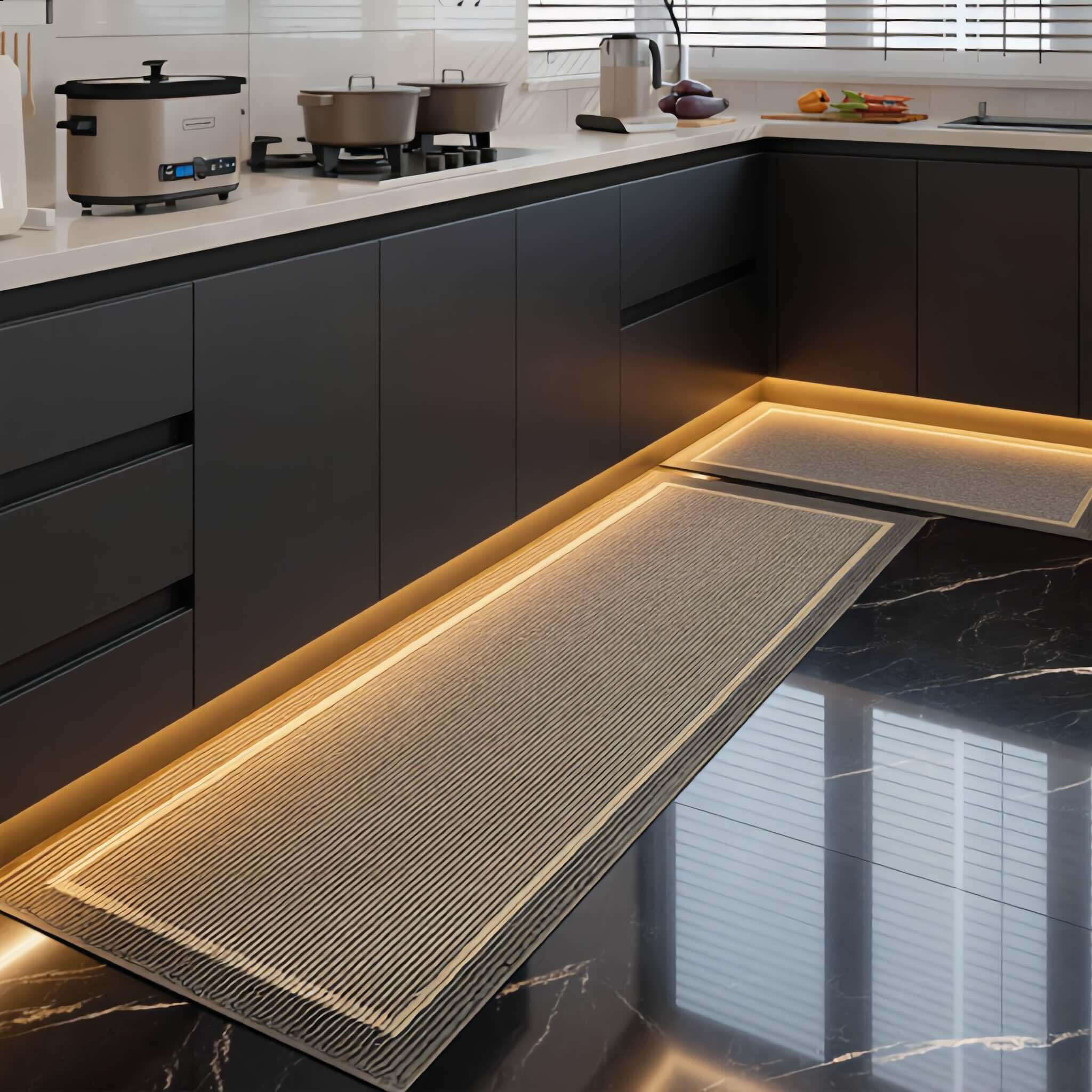 Anti-Fatigue Polypropylene Kitchen Mat (Machine Washable)