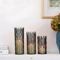 Anti-Rust Iron & Weighted Base Candlestick Stand