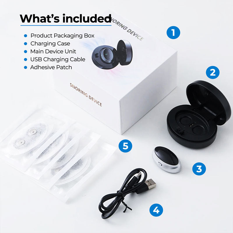 Anti-Snore Chin Clip Adjustable Soft Skin Friendly