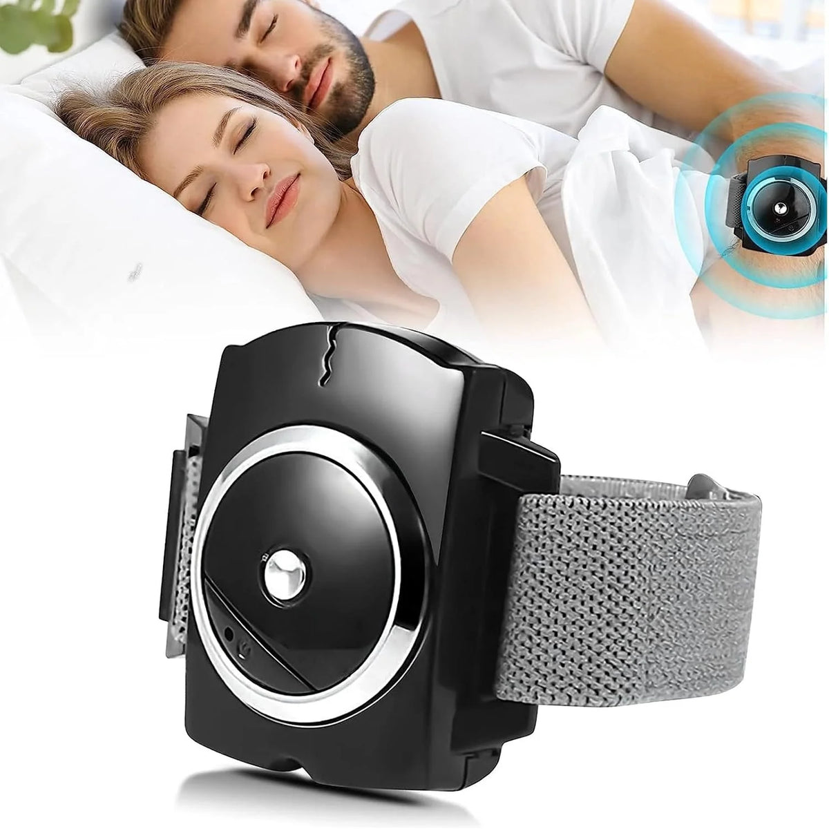 Anti-Snore Wristband Automatic Detection & Pulse Stimulation
