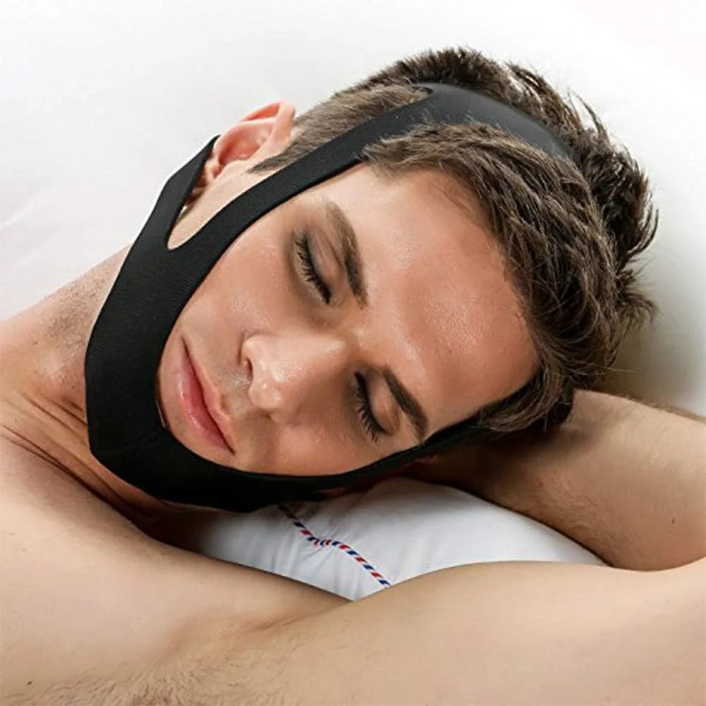 Anti Snoring Chin Strap Adjustable Breathable Neoprene