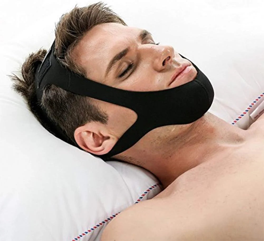 Anti Snoring Chin Strap Adjustable Breathable Neoprene