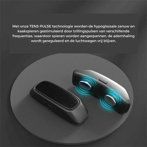 Anti-Snoring Device Gentle Pulse Therapy Adjustable Headband & Rechargeable