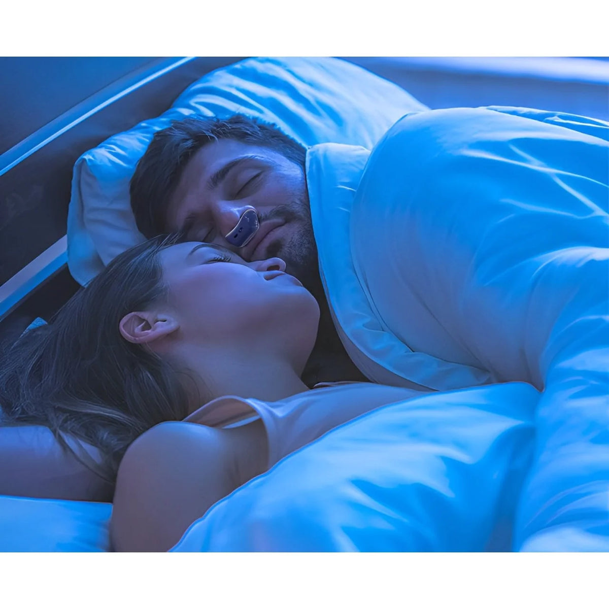 Anti-Snoring Device Rechargeable Silicone Nasal Plugs