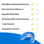 Anti-Snoring Mouthpiece Adjustable Ergonomic Fit